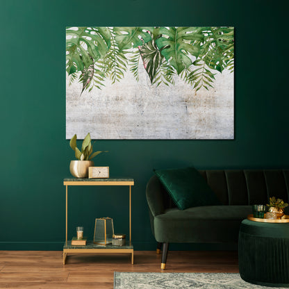URBAN TROPICS Cuadro en lienzo horizontal