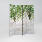 URBAN TROPICS Biombo Decorativo de 4 Paneles