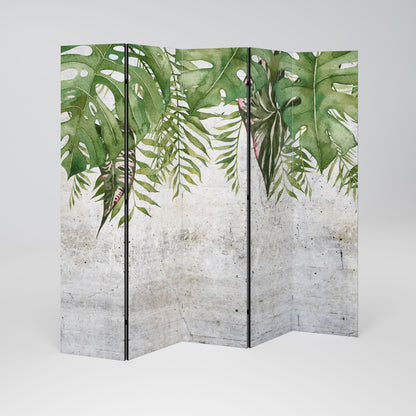 URBAN TROPICS Biombo de 5 paneles