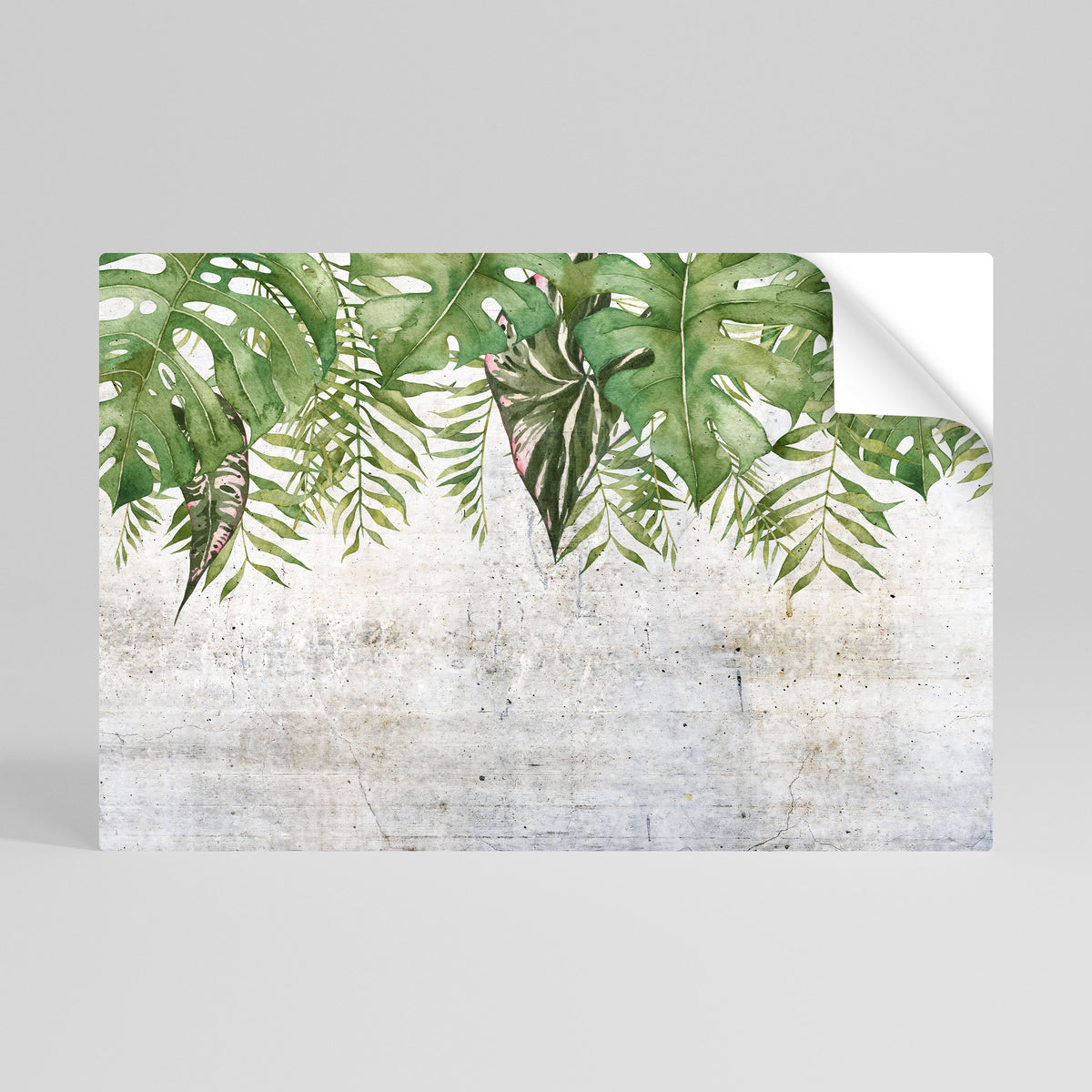 URBAN TROPICS Póster adhesivo horizontal
