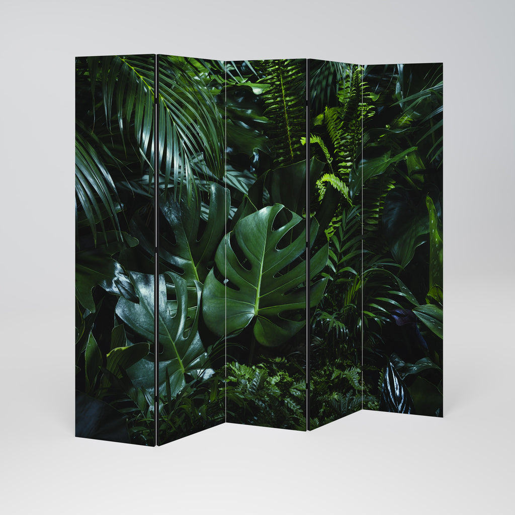 NATURE'S CLANDESTINE REVERIE Decorative 5-Panel Room Divider