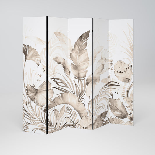 WILD TENDERNESS Biombo de 5 paneles