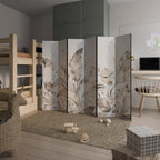 WILD TENDERNESS Decorative 6-Panel Room Divider