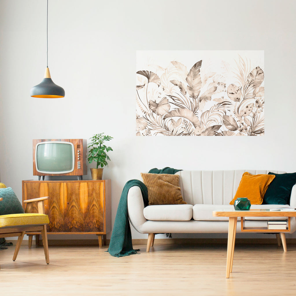 Póster horizontal autoadhesivo TERNURA SALVAJE