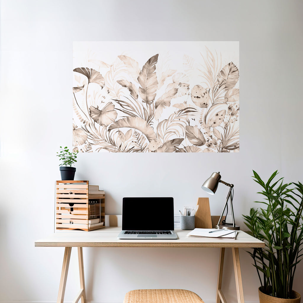 Póster horizontal autoadhesivo TERNURA SALVAJE