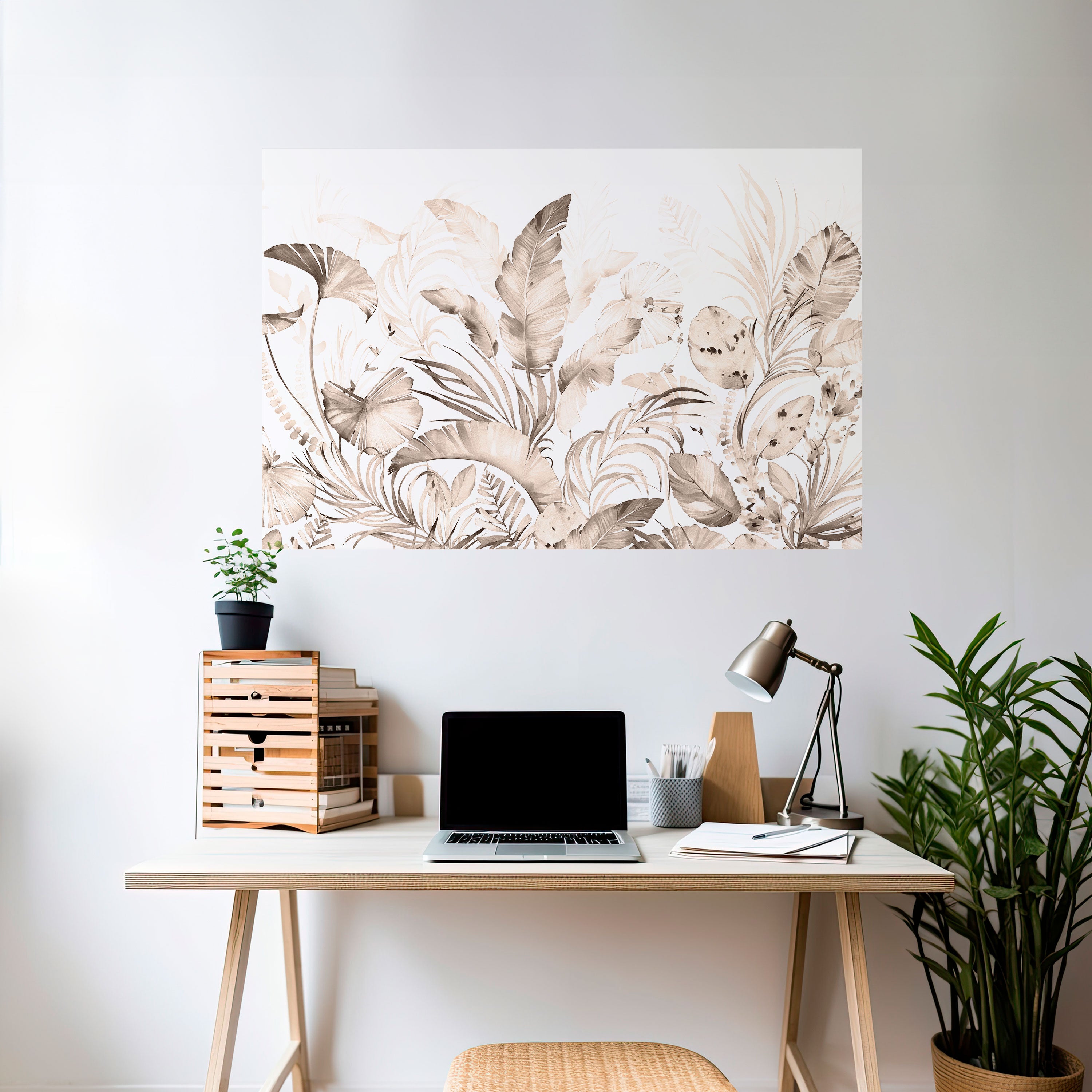 Póster horizontal autoadhesivo TERNURA SALVAJE