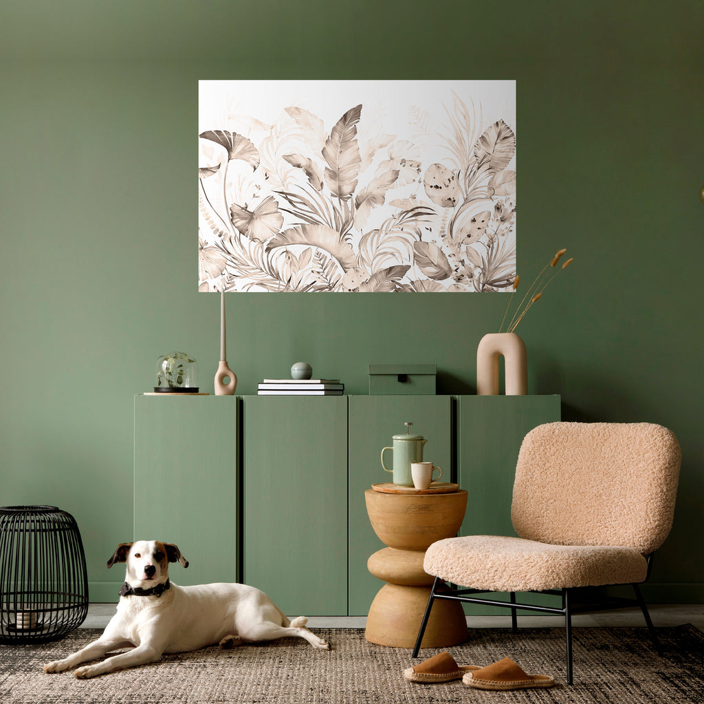 Póster horizontal autoadhesivo TERNURA SALVAJE