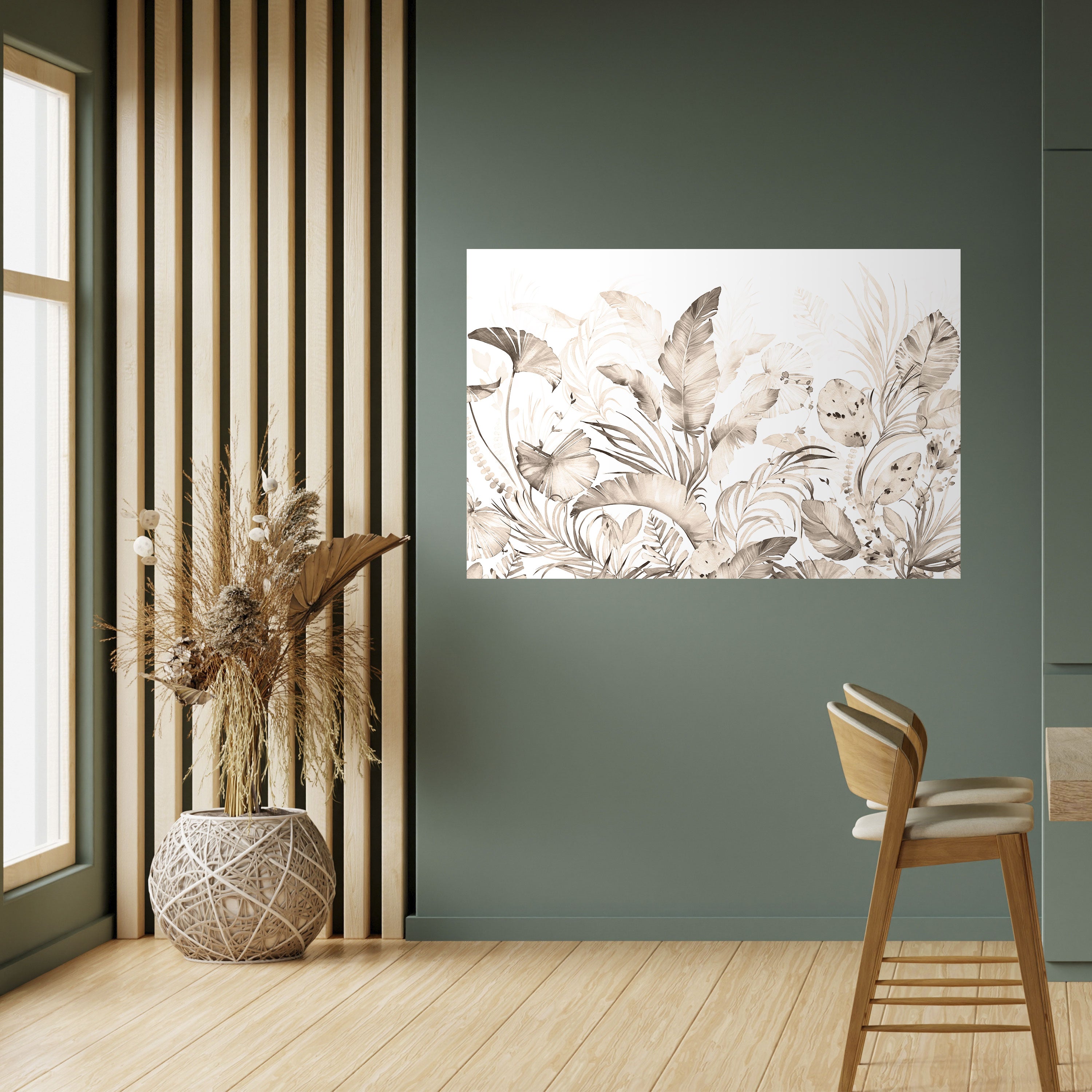 Póster horizontal autoadhesivo TERNURA SALVAJE