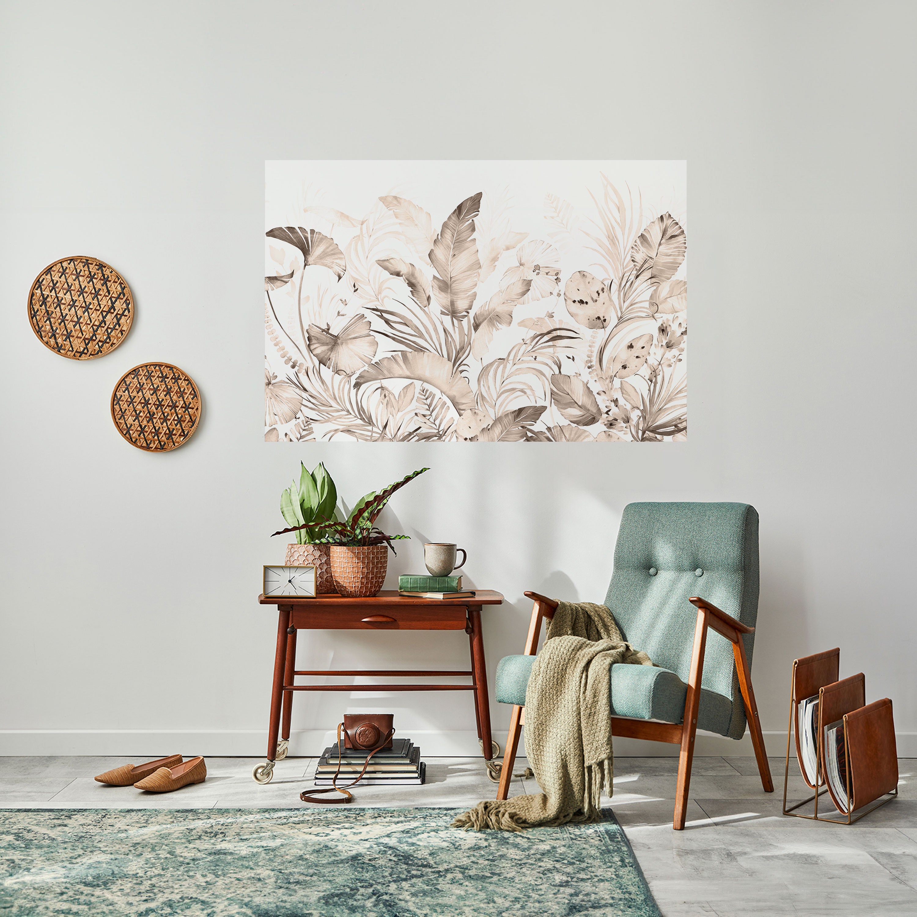 Póster horizontal autoadhesivo TERNURA SALVAJE