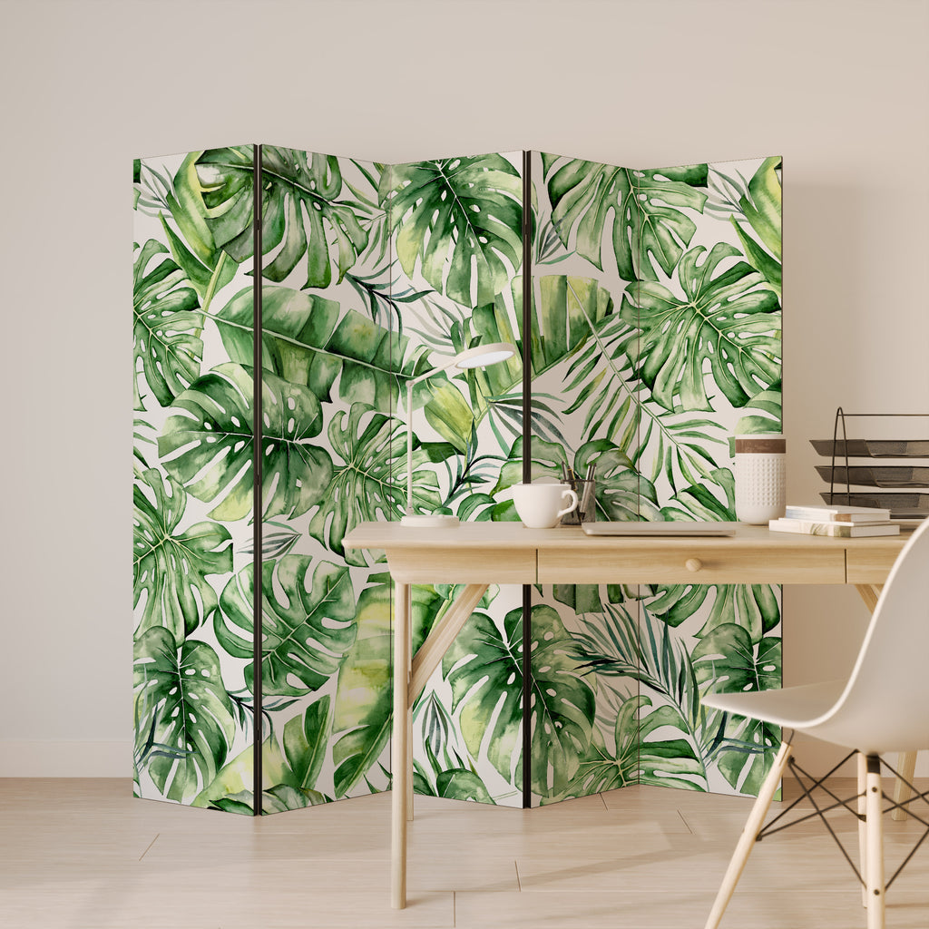 NATURE'S CANVAS Decorative 5-Panel Room Divider