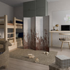 FLAWLESS CAPTURE Biombo Decorativo de 4 Paneles
