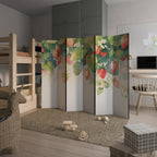 STRAWBERRY DREAMSCAPE Decorative 6-Panel Room Divider