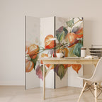 FLEETING DAYS Decorative 4-Panel Room Divider