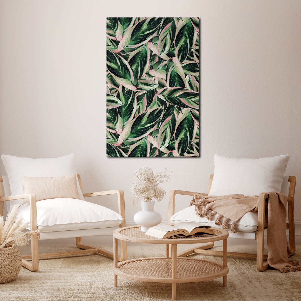 EERIE STROMANTHE Vertical Canvas Print