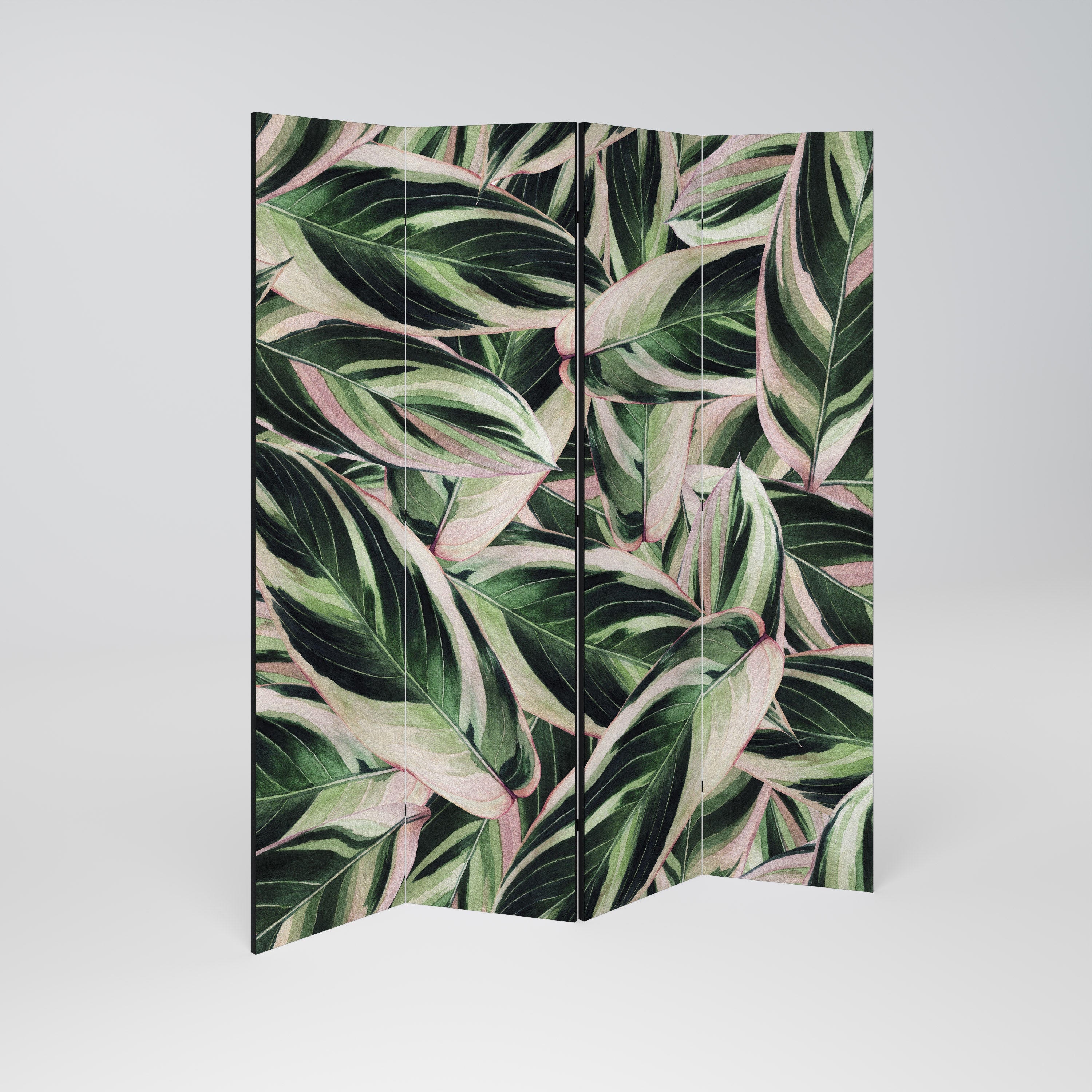 Biombo decorativo de 4 paneles EERIE STROMANTHE