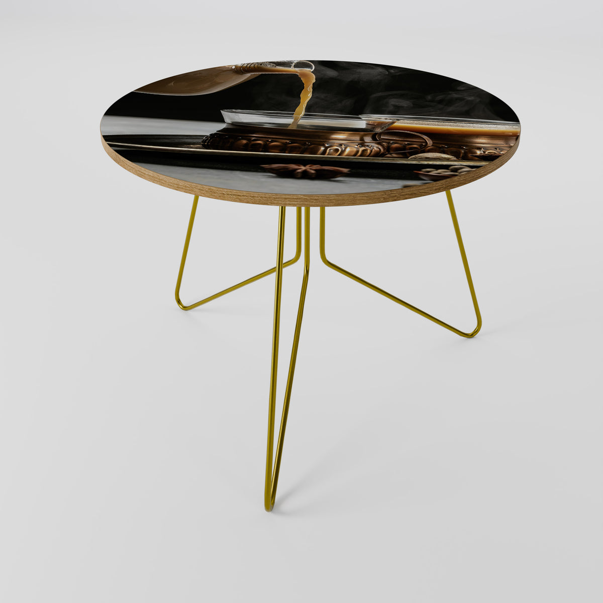 STEAMING SIPS OF SERENITY Mesa de centro