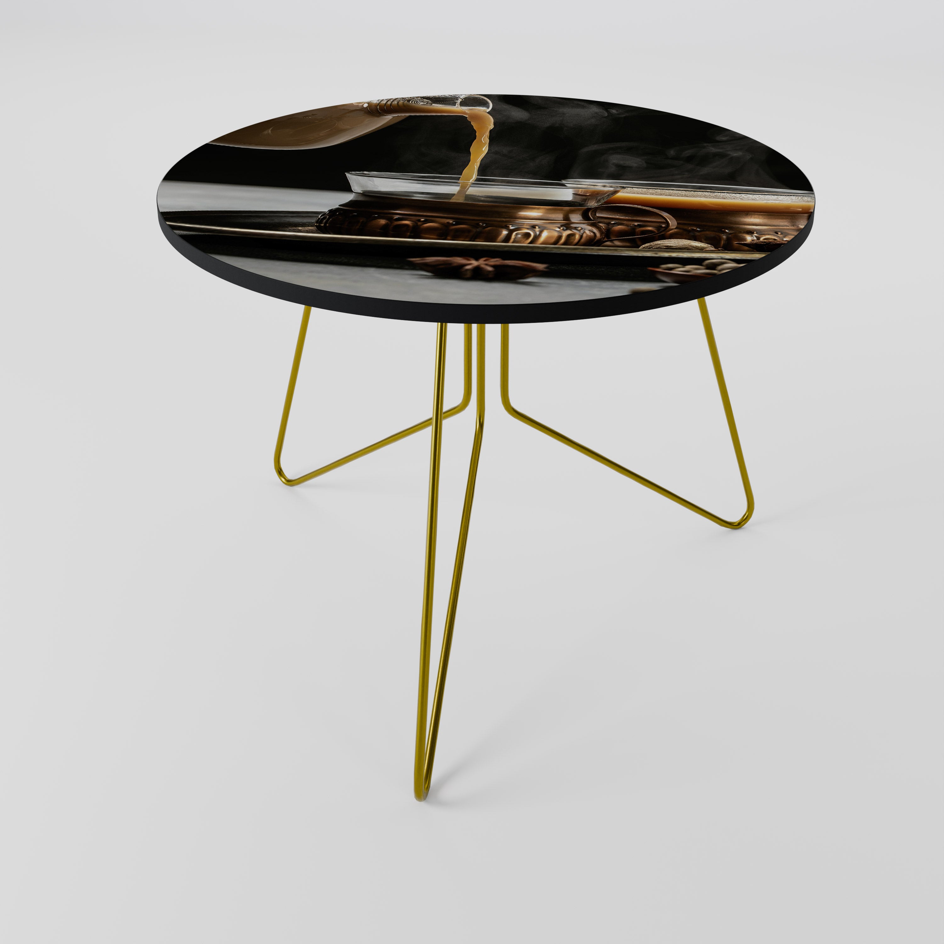 STEAMING SIPS OF SERENITY Mesa de centro