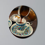 TRADITION IN A CUP Decoración de Pared Redonda