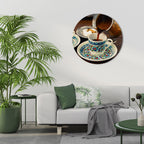 TRADITION IN A CUP Decoración de Pared Redonda