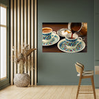 TRADITION IN A CUP Póster Horizontal Adhesivo