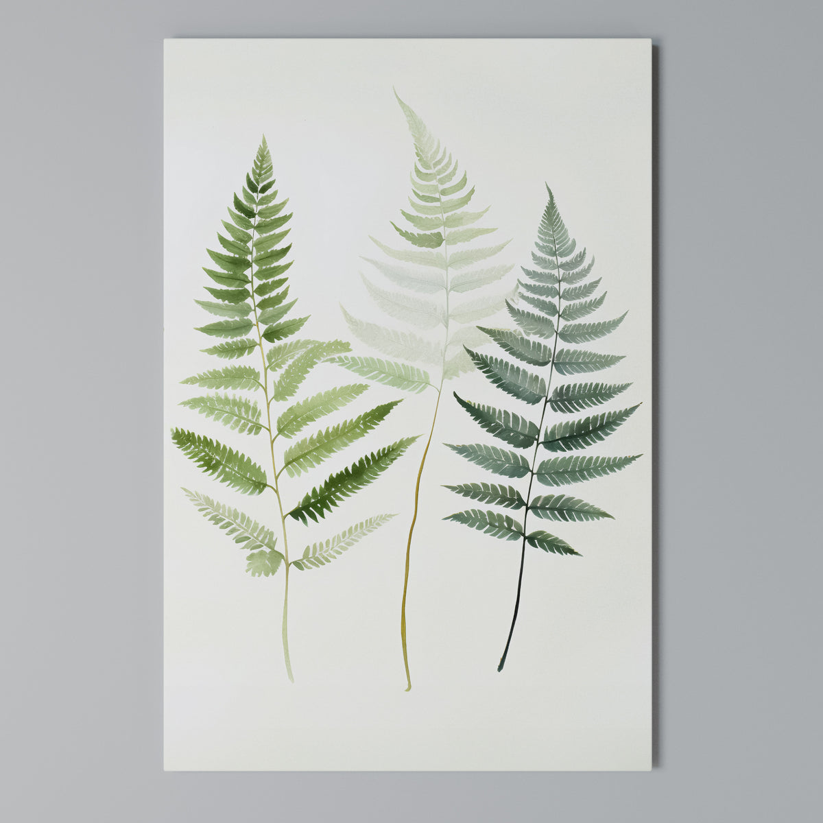 FERN MAJESTY Cuadro en lienzo vertical