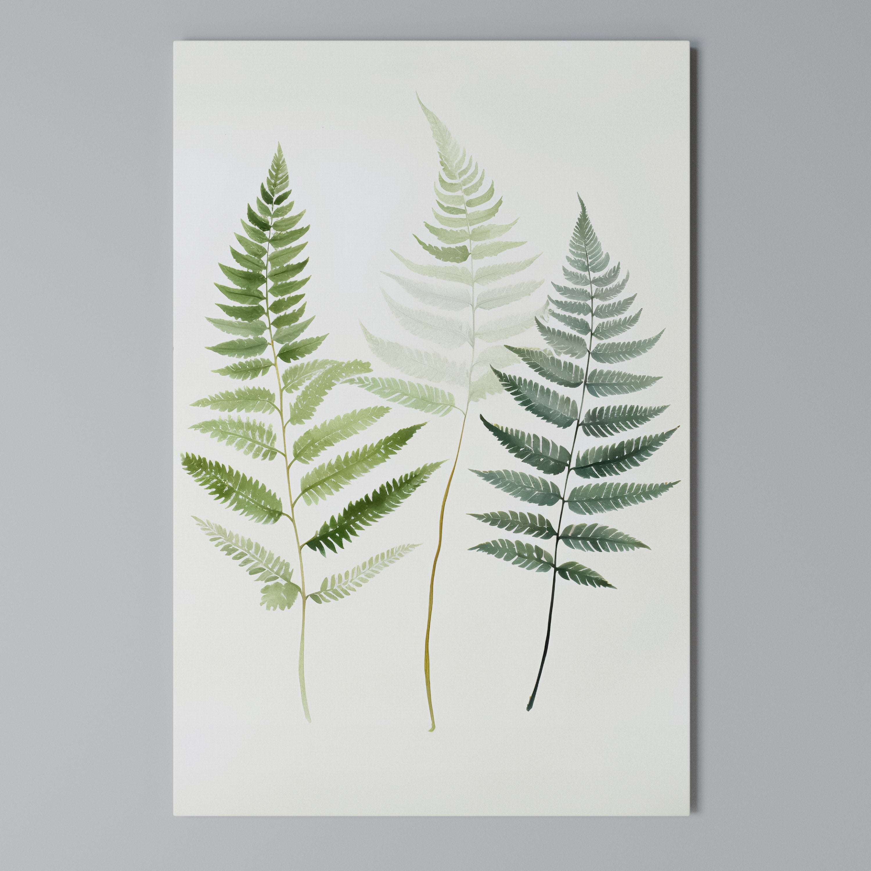 FERN MAJESTY Cuadro en lienzo vertical