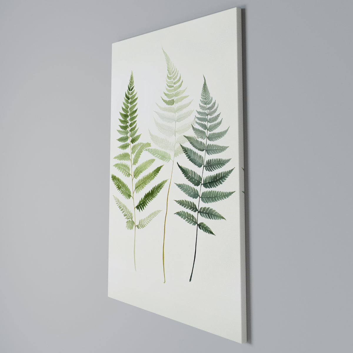 FERN MAJESTY Cuadro en lienzo vertical
