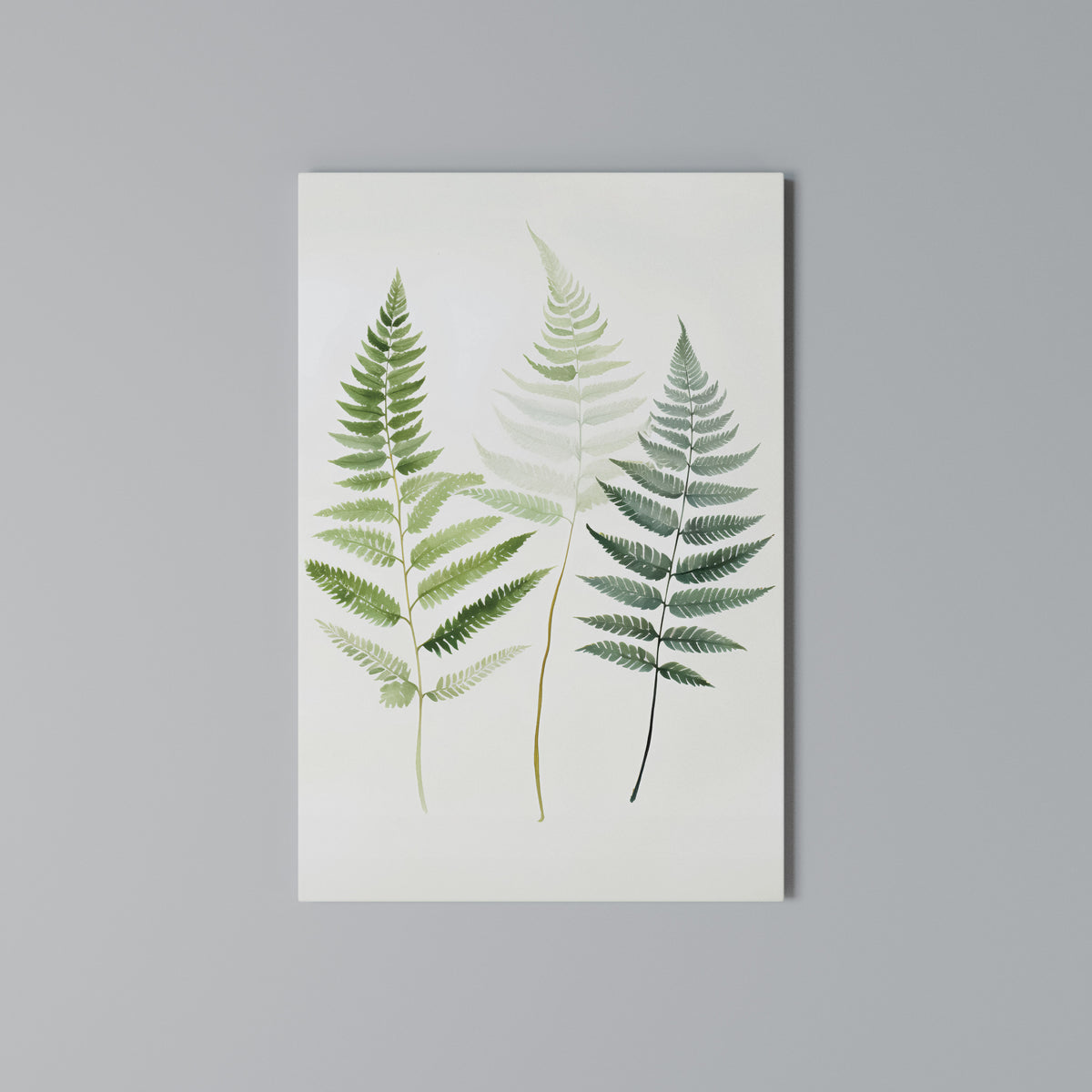 FERN MAJESTY Cuadro en lienzo vertical