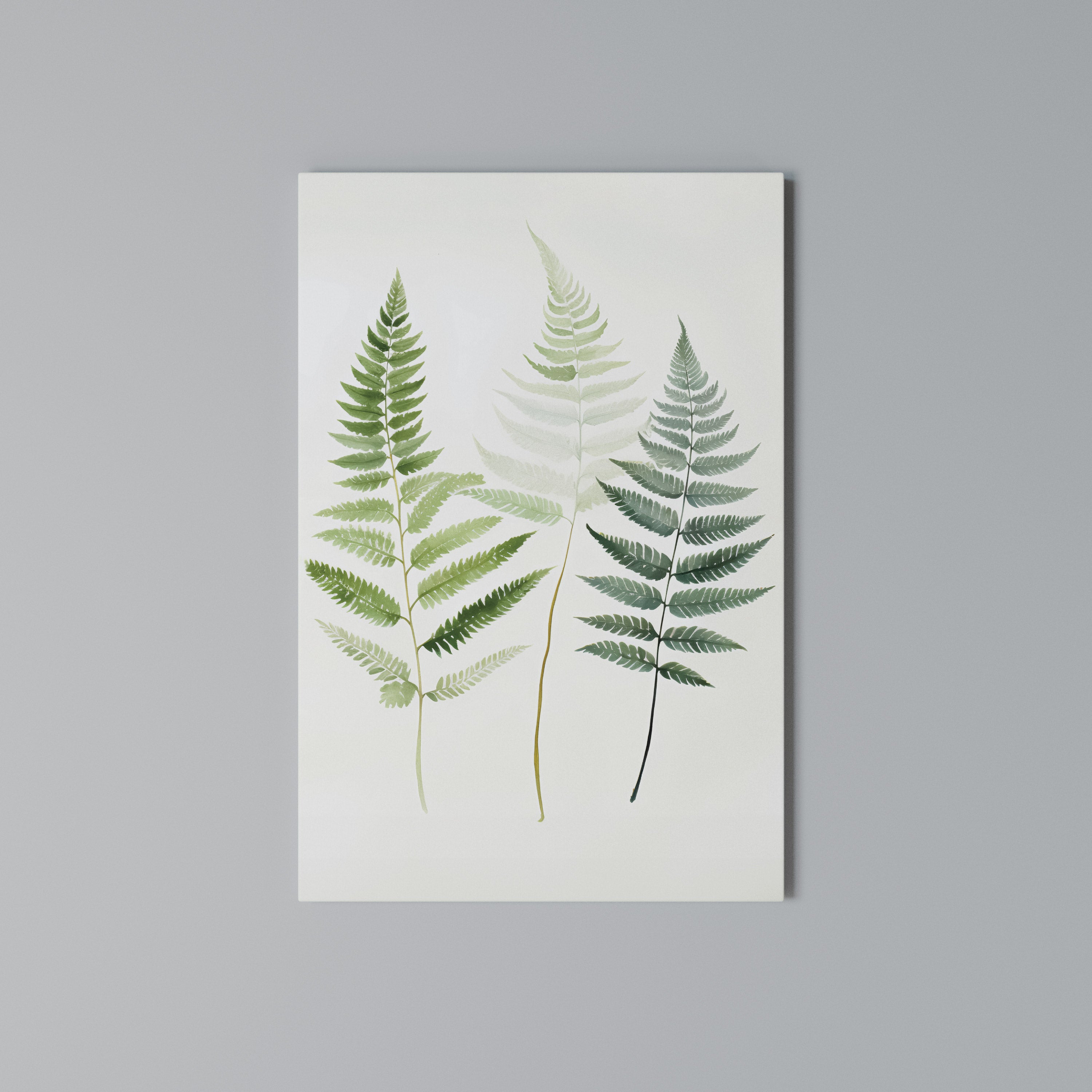 FERN MAJESTY Cuadro en lienzo vertical