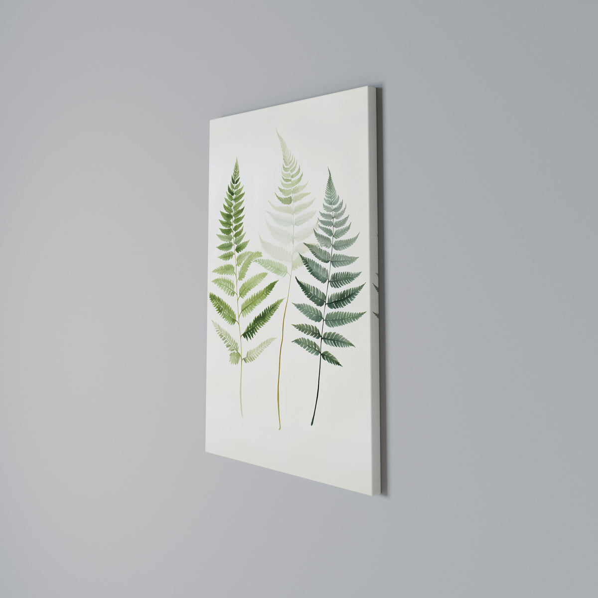 FERN MAJESTY Cuadro en lienzo vertical