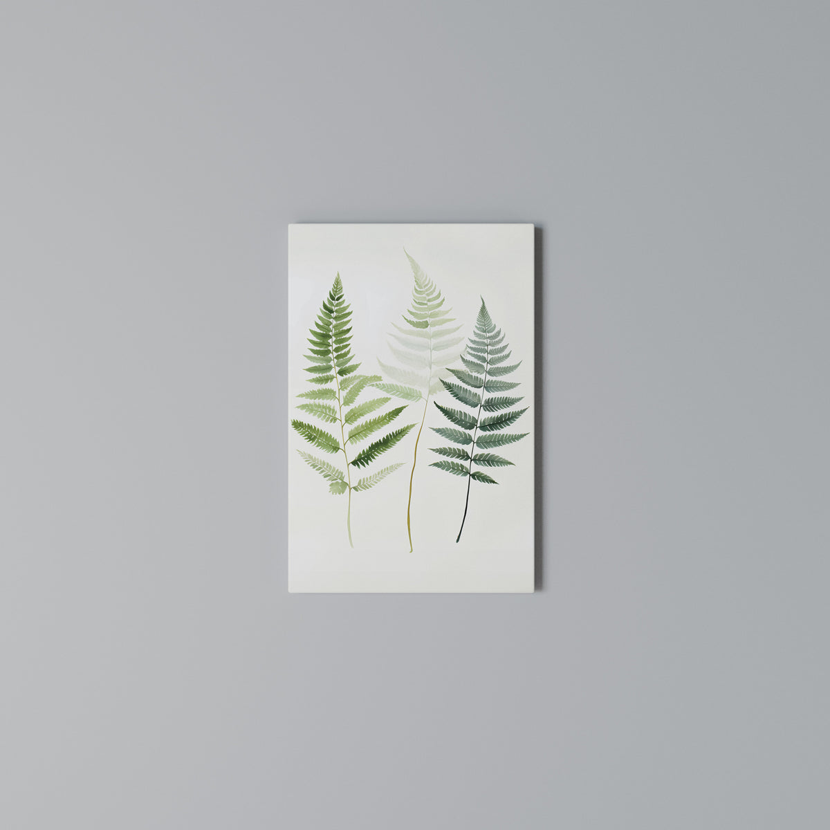 FERN MAJESTY Cuadro en lienzo vertical