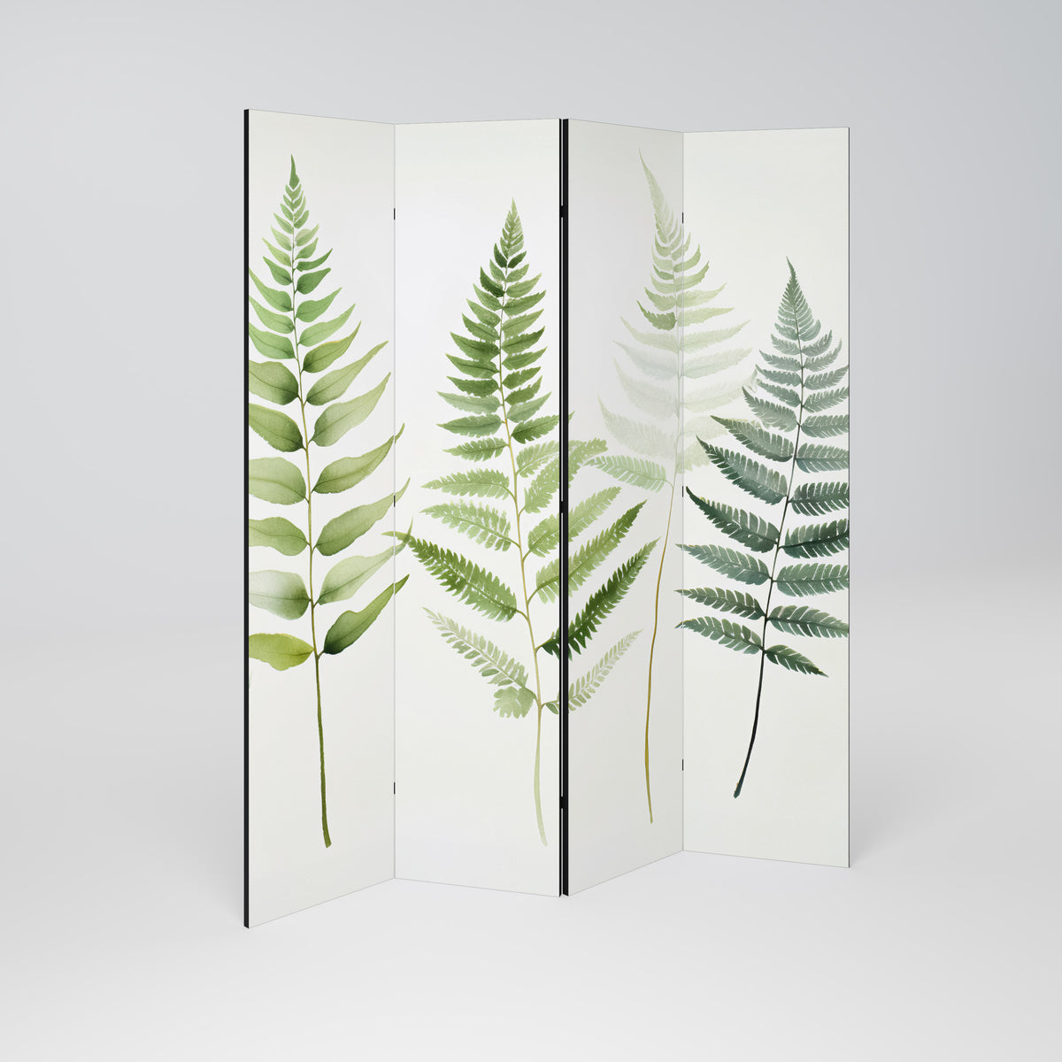 FERN MAJESTY Biombo de 4 paneles