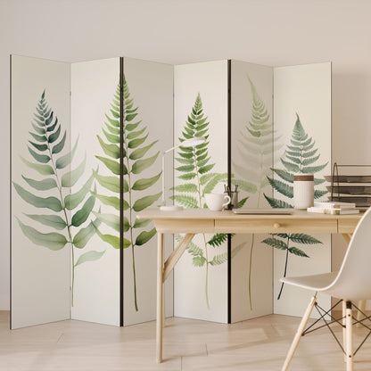 FERN MAJESTY Biombo de 6 paneles