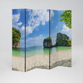 SUN-KISSED HAVEN Biombo de 5 paneles