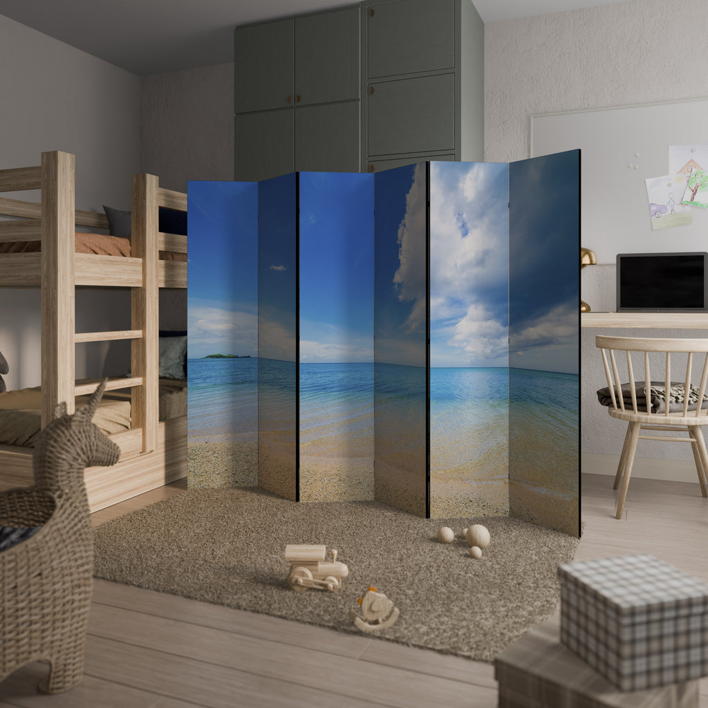Biombo decorativo de 6 paneles TIDES OF TIME