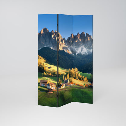 MOUNTAIN DREAMSCAPE Biombo de 3 paneles