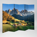 MOUNTAIN DREAMSCAPE Biombo Decorativo de 6 Paneles
