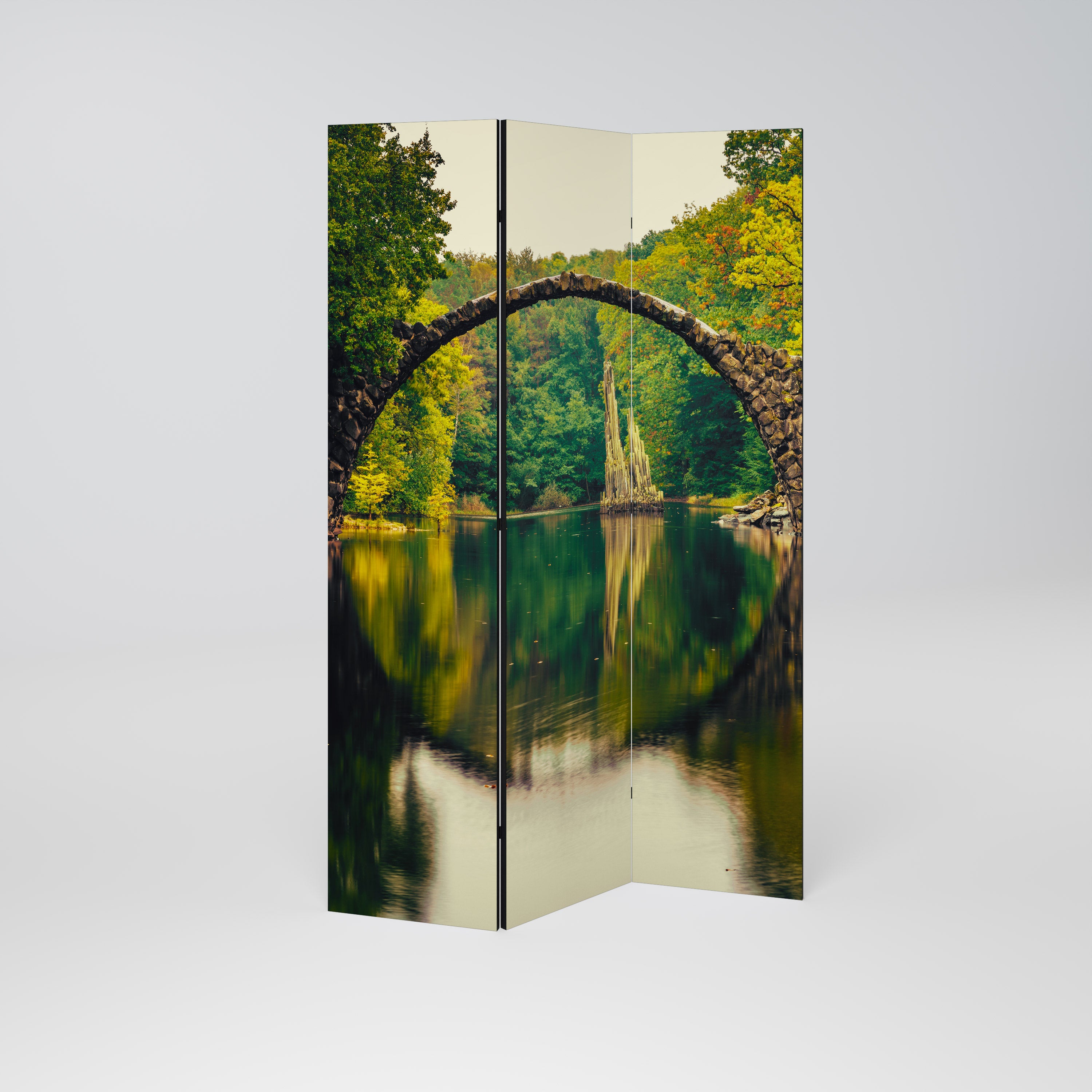 SERENE REFLECTIONS REALM 3-Panel Room Divider