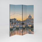 REFLECTIONS OF ROME Biombo Decorativo de 4 Paneles