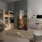 MARVELS OF THE PAST 3-Panel Room Divider