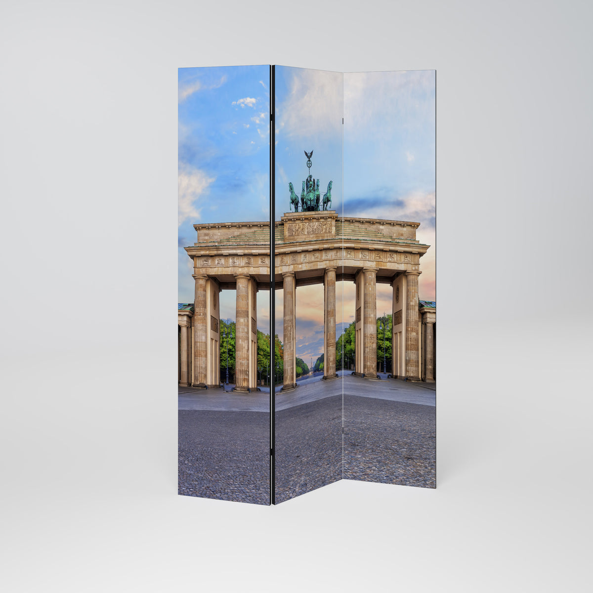PILLARS OF MEMORY Biombo de 3 paneles