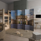 PILLARS OF MEMORY Decorative 6-Panel Room Divider