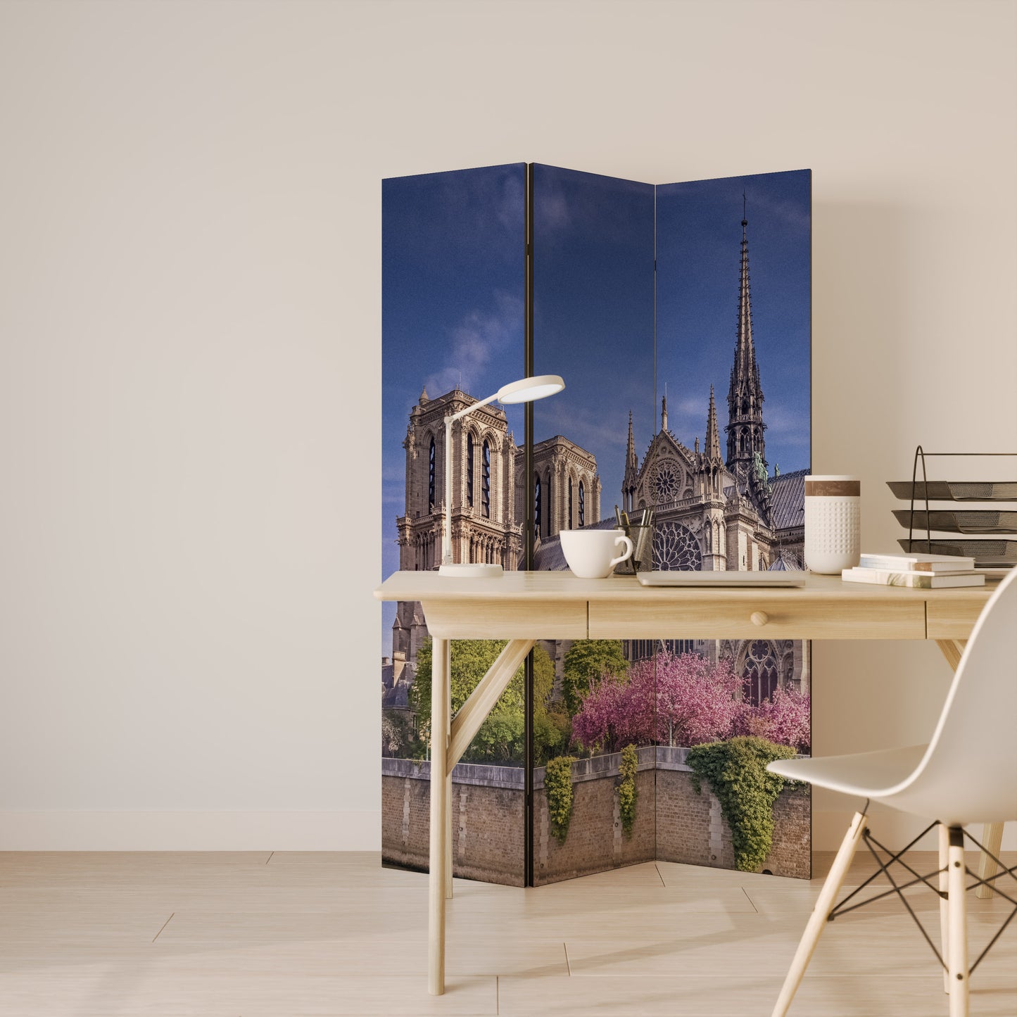 SACRED SPLENDOR Biombo de 3 paneles