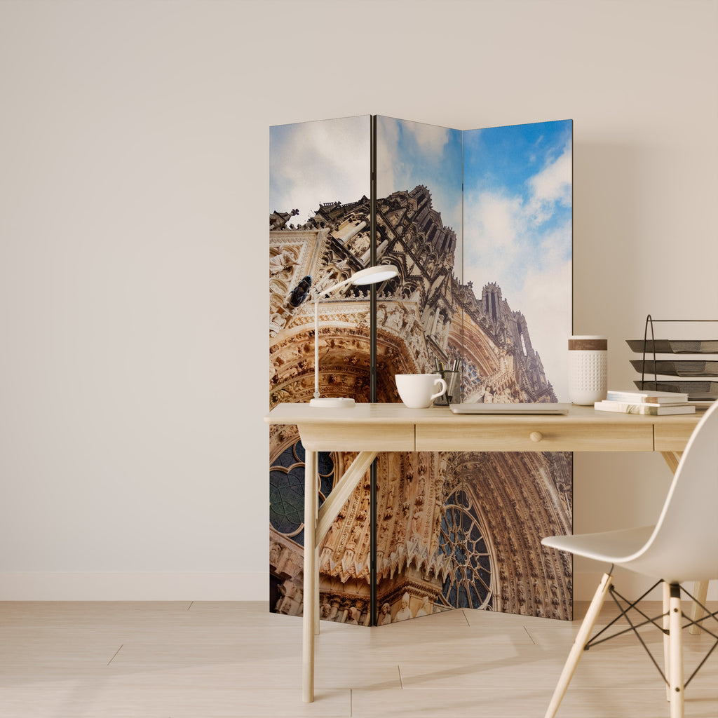 MYSTICAL ANGLES REVEALED Decorative 3-Panel Room Divider
