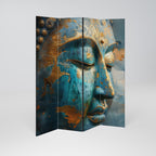 ENIGMATIC STILLNESS Biombo Decorativo de 4 Paneles