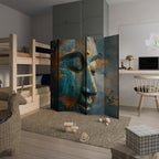 ENIGMATIC STILLNESS Biombo Decorativo de 5 Paneles