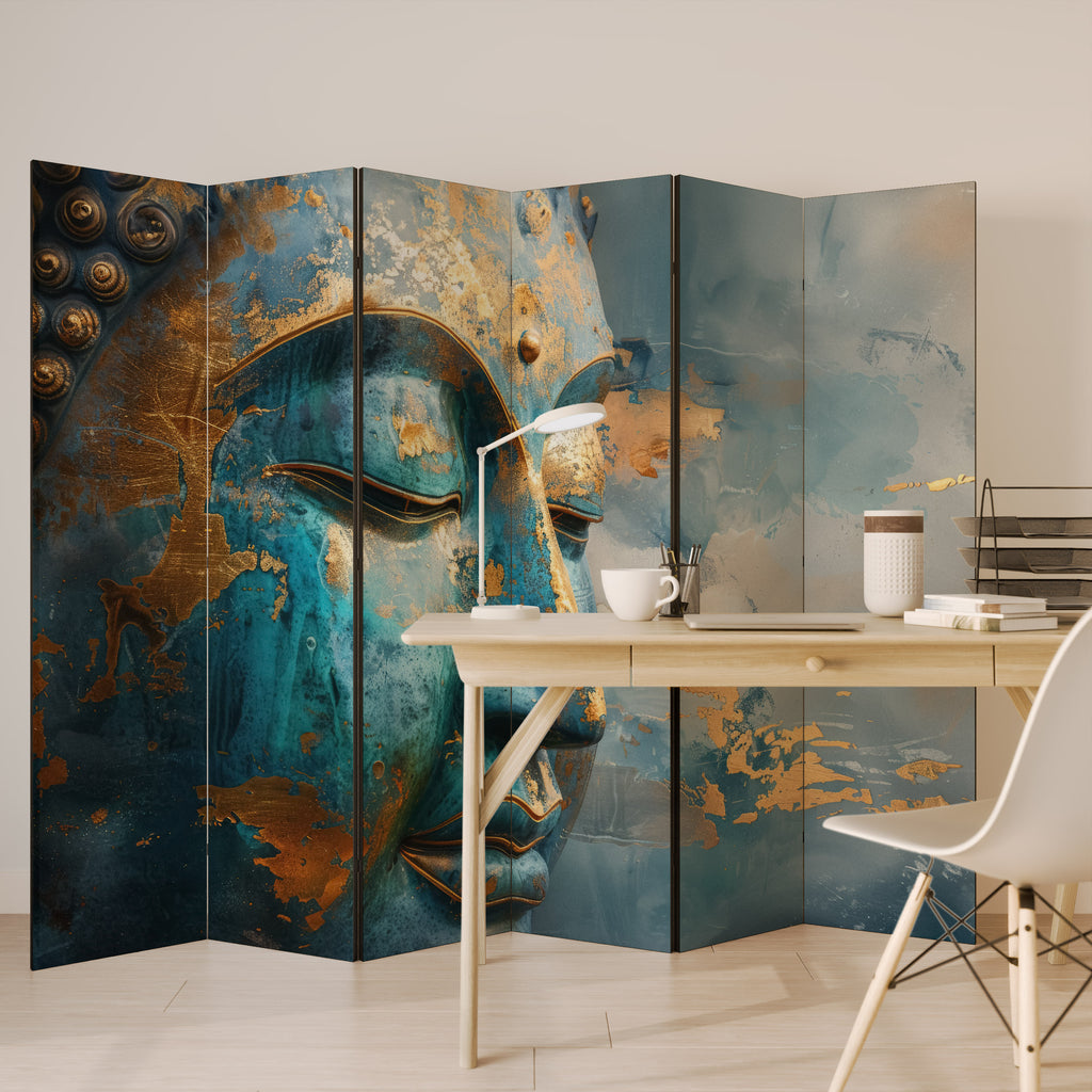 ENIGMATIC STILLNESS 6-Panel Room Divider
