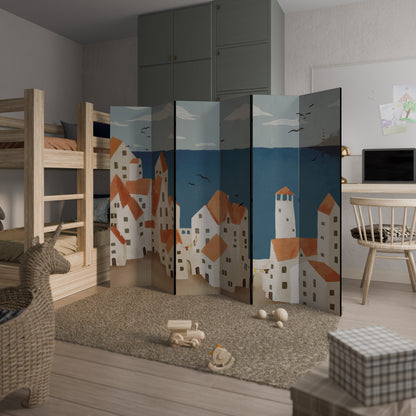 COASTLAND VILLAGE 6-Panel Room Divider