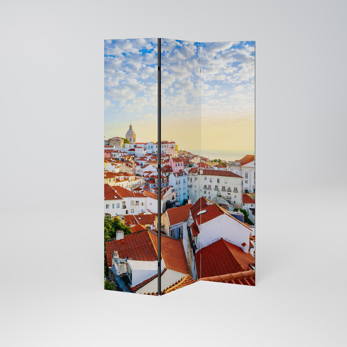 ROOFTOP RADIANCE Biombo de 3 paneles