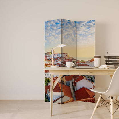 ROOFTOP RADIANCE Biombo de 3 paneles